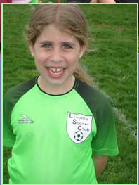 Maria playing for the Flyers