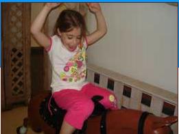 Riding the horse